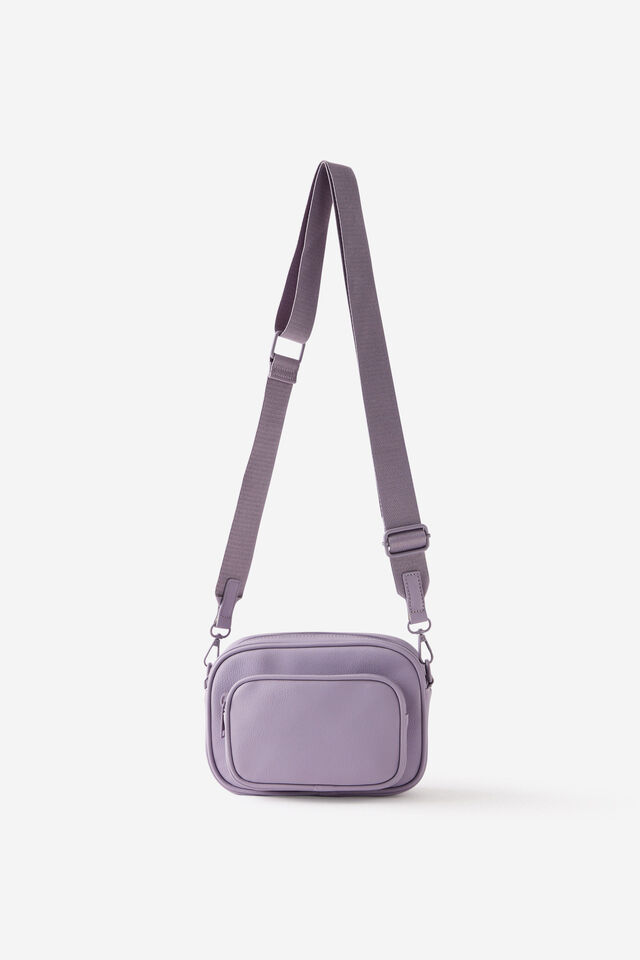 Pro Camera Crossbody, SILVER LILAC