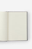 Loft A5 Lined Notebook, Black Lines - alternate image 3