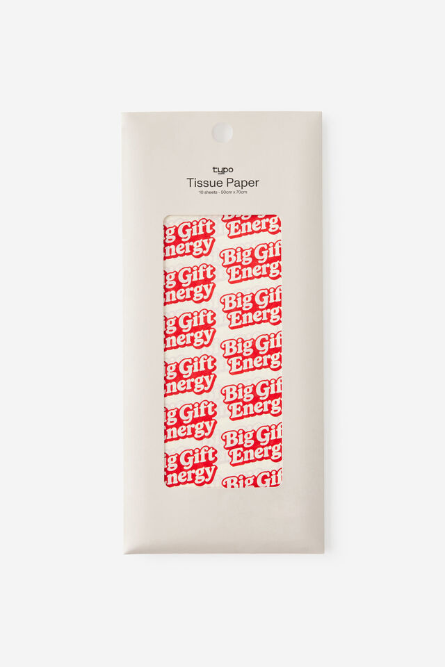 Tissue Paper Pack, BIG GIFT ENERGY