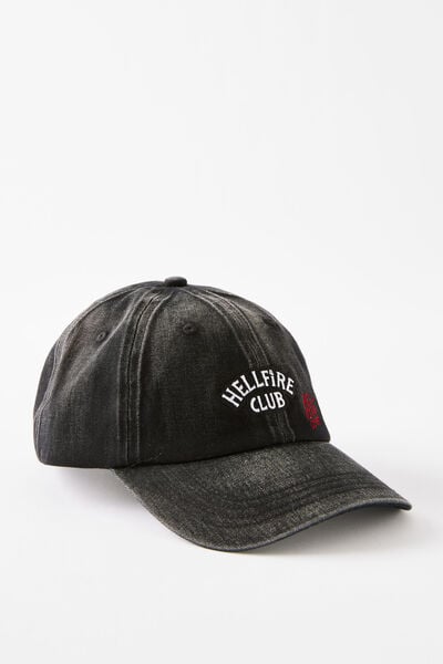 Collab Just Another Dad Cap, LCN NET STRANGER THINGS HELLFIRE CLUB