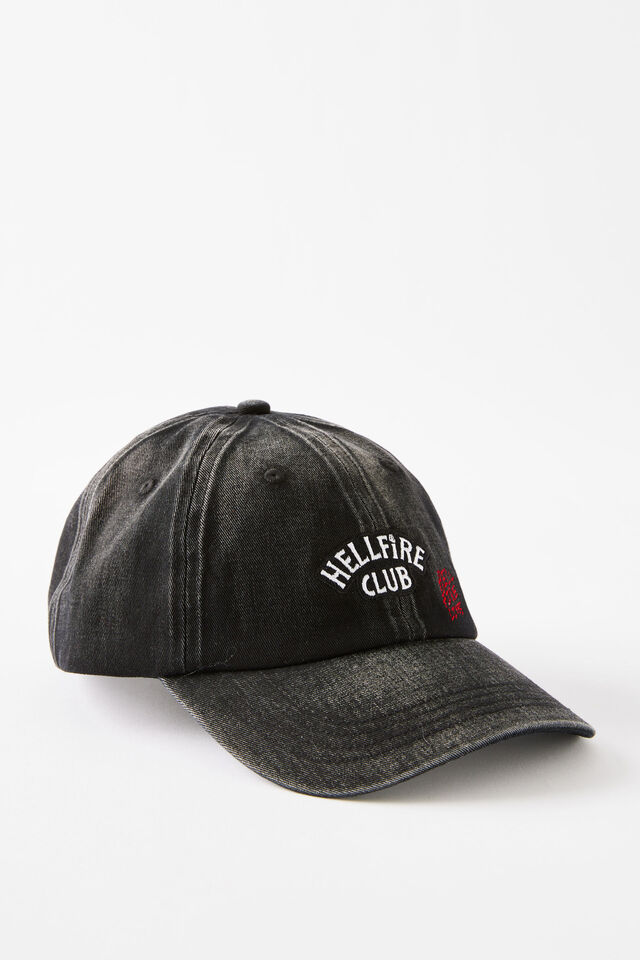 Collab Just Another Dad Cap, LCN NET STRANGER THINGS HELLFIRE CLUB