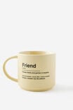 Everyday Mug, FRIEND DEFINITION - alternate image 2