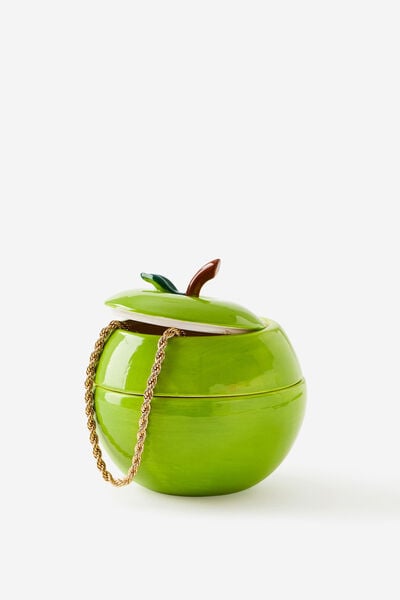 Trinket Tray Stack, GREEN APPLE