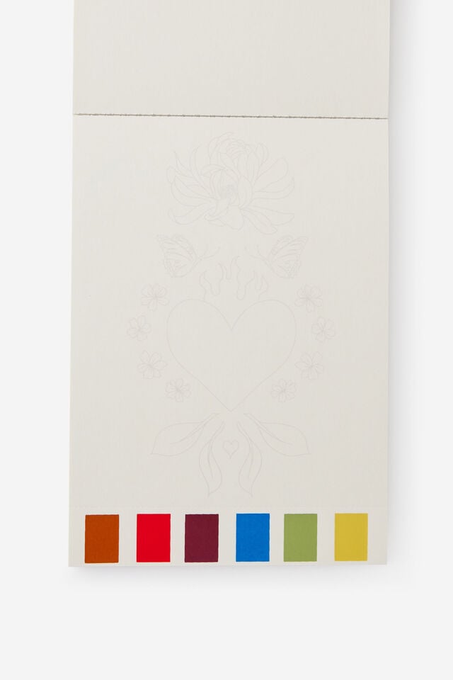 Lcn Large Watercolour Paint Pad, LCN FRK FRIDA KAHLO