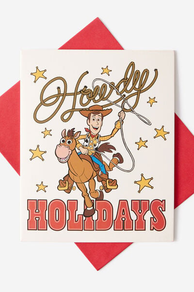 Christmas Card 2026, LCN DIS TOY STORY HOWDY HOLIDAYS
