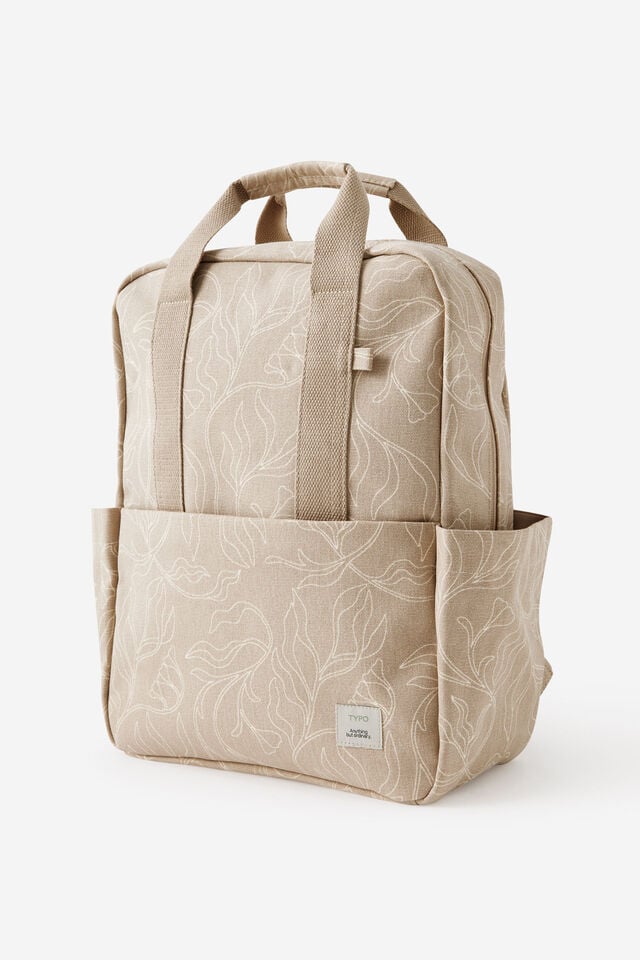 Campus Backpack, MIRA FOLIAGE CHAI LATTE