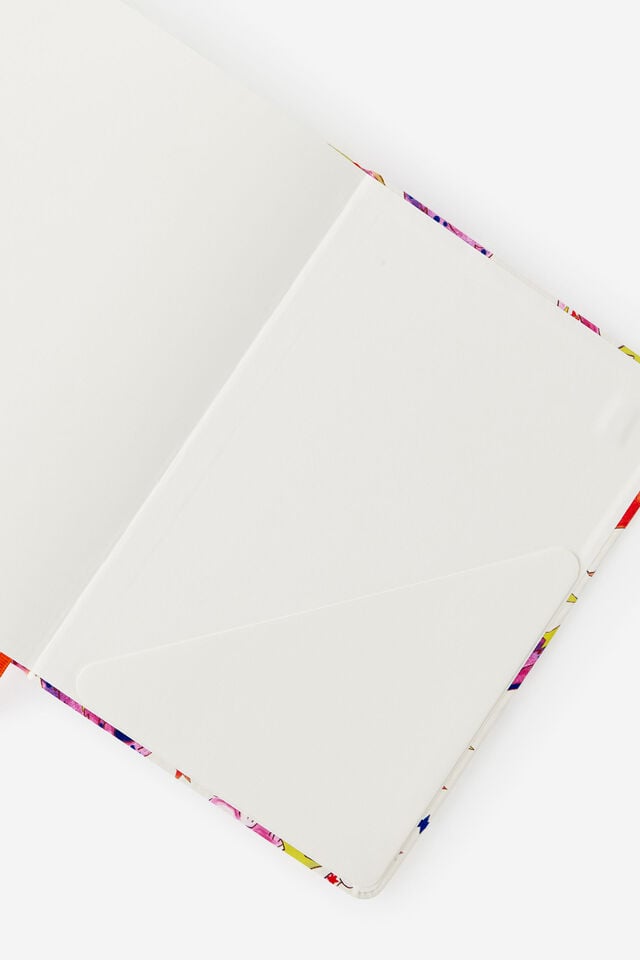 A5 Hard Lined Notetaker Notebook, ECRU CELESTIAL