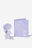 PICKED THIS FLOWER LILAC POP-OUT