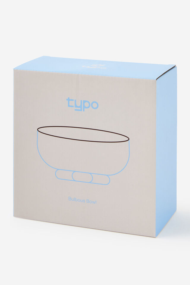 Bulbous Bowl, ESPRESSO / BLUE SKIES