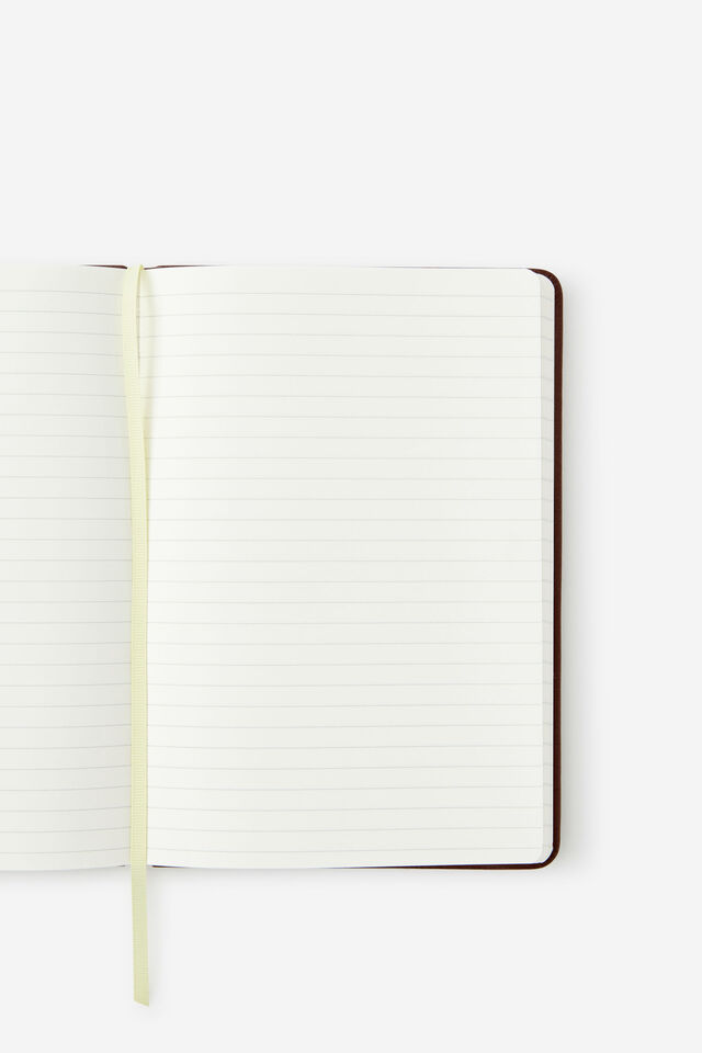 Personalised A5 Hard Lined Notetaker Notebook, ESPRESSO GOOD IDEAS