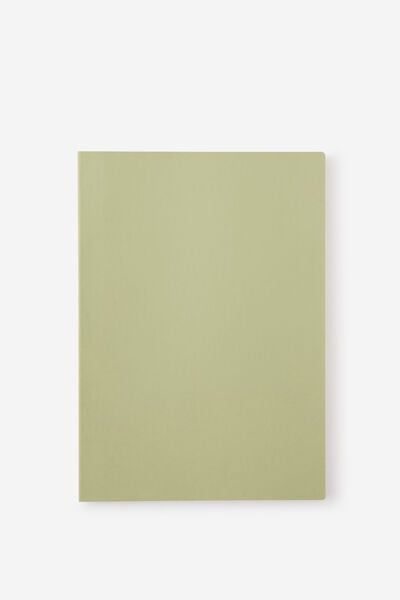 Metro B5 Soft Lined Notebook, Bay Leaf