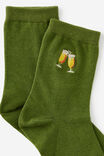 Mid Crew Socks, CHEERS BIG EARS - example image 3