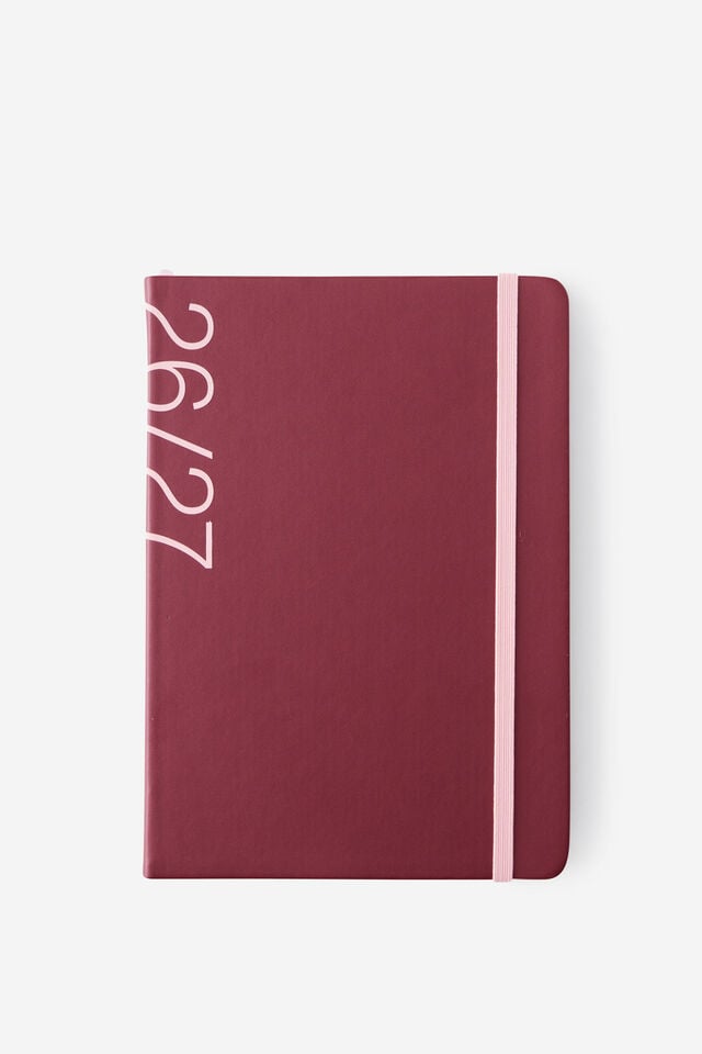26/27 A5 Weekly Hard Diary, CABERNET