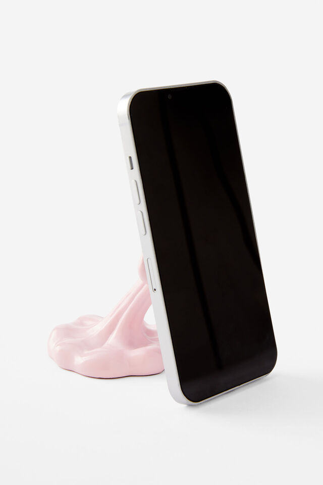 Ceramic Phone Holder, BUBBLEGUM