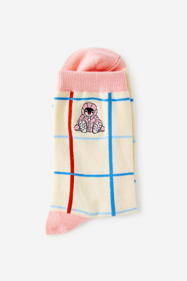 Pingu Mid Crew Socks, LCN MAT PINGU PINGA