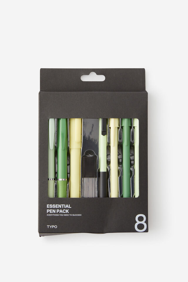 Essential Pen Pack, MATCHA GREEN LEMON