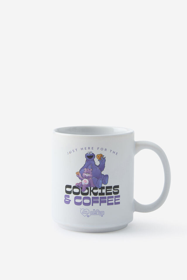 Boxed Daily Mug, LCN CST CBxSS  COOKIE MONSTER SHARE BEAR