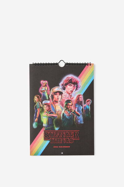 2026 Get A Date Wall Calendar, LCN NET STRANGER THINGS
