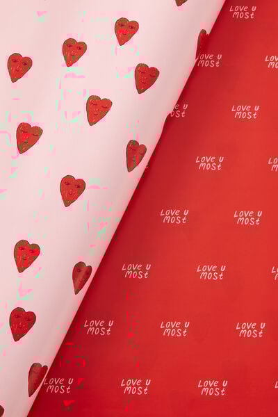 Premium Roll Wrap, LOVE YOU MOST