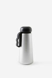 Personalised Quencher 450Ml, CHROME SILVER - example image 1