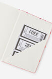 2027 A5 Daily On Schedule Diary, STRAWBERRY MILK DITSY CHERRIES - example image 4