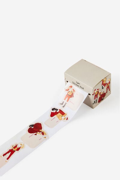 To & From Sticker Rolls, SEXY SANTA