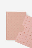 2026 Loft A5 Weekly Diary, Pink Clay Pansy - alternate image 2