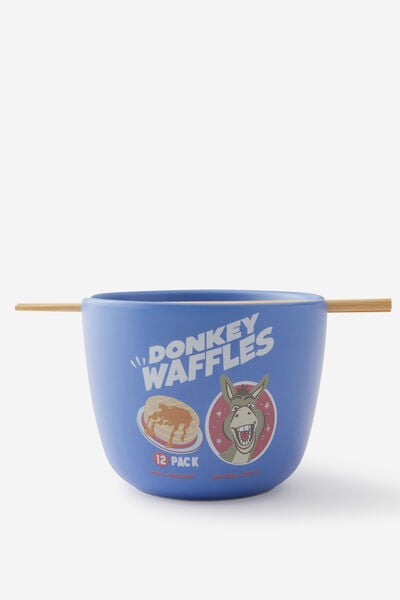 Collab X Feed Me Bowl, LCN UNI SHREK STEED WAFFLES