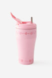 Loft Smoothie Cup 700Ml, BOW DITSY STRIPE /STRAWBERRY MILK - alternate image 2