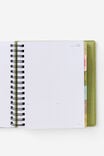 2026 Goals Daily Planner, Bay Leaf Ditsy Frog - alternate image 5