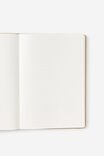 Metro B5 Hard Lined Notebook, Chai - alternate image 2