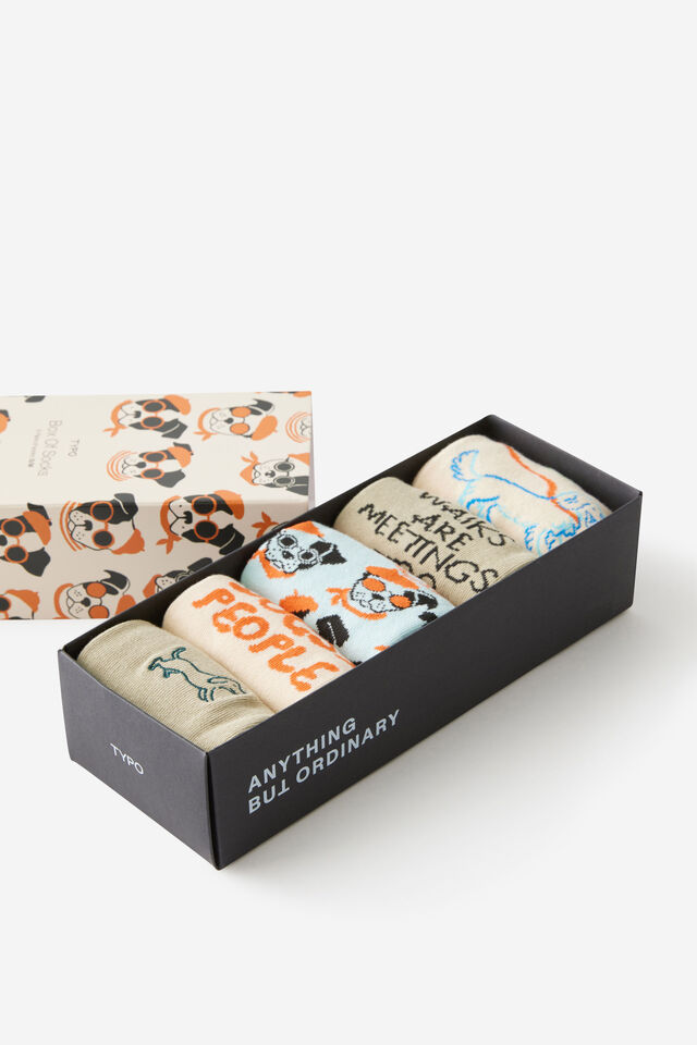 Box Of Socks, DOG LOVERS (S/M)