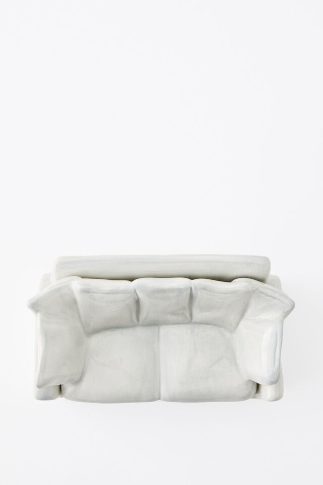 Ceramic Trinket Box, GREY COUCH