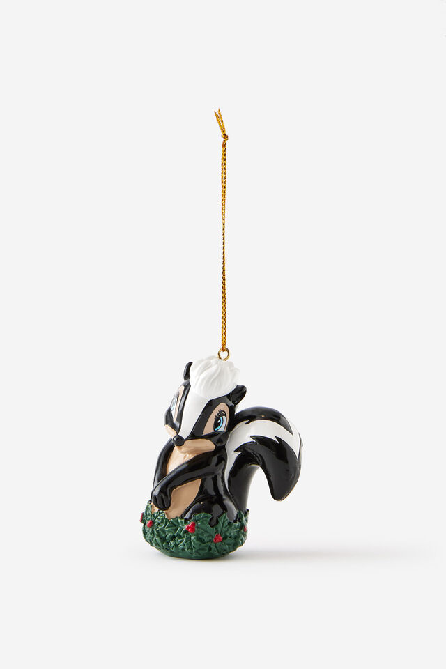 Collab Resin Christmas Ornament, LCN DIS BAMBI FLOWER