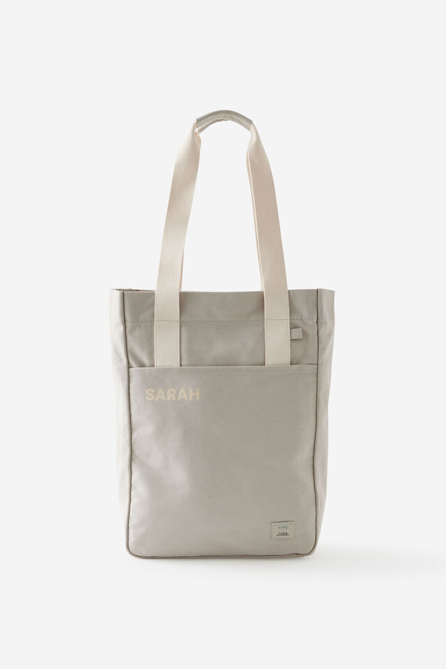 Personalised Campus Tote, RIVER GUM