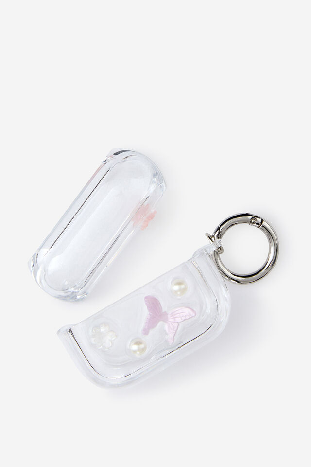 Trinket Earbud Case Pro, FLORAL / BUTTERFLY