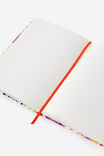 A5 Hard Lined Notetaker Notebook, ECRU CELESTIAL - example image 3