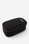 Personalised Arlow Pencil Case, SOLID BLACK - alternate image 1