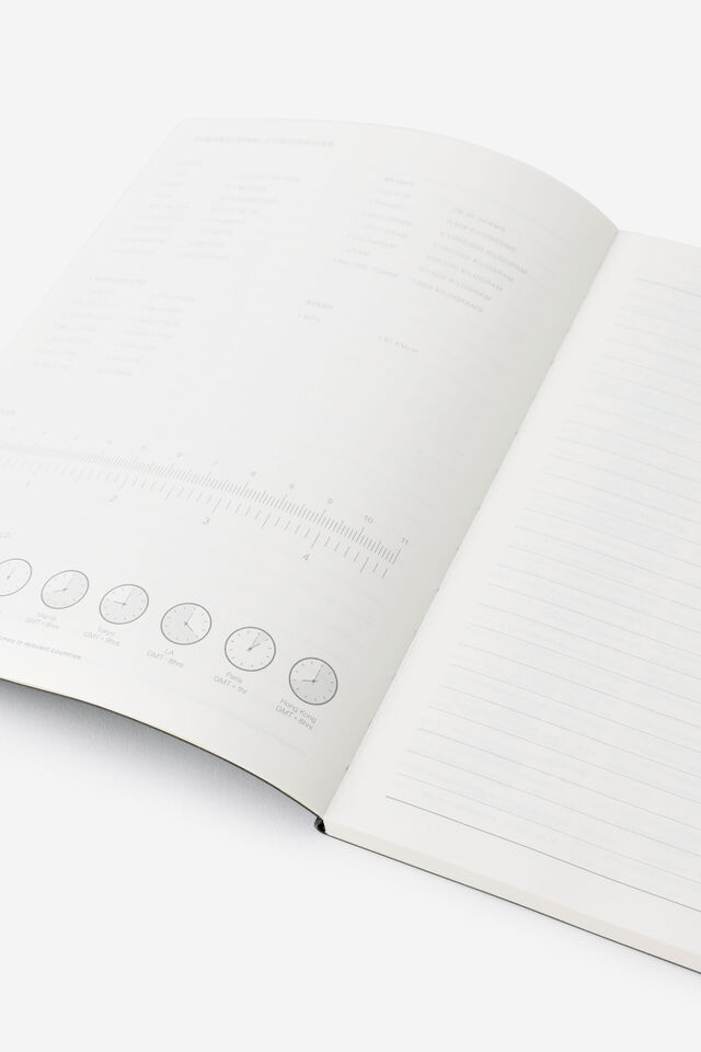 Personalised 26/27 B5 Weekly Soft Diary, BLACK