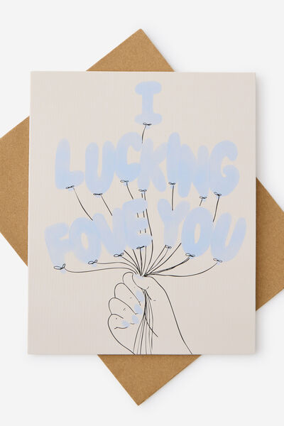 Love Card 2.0, LUCKING FOVE YOU!