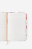 A5 Hard Lined Notetaker Notebook, ECRU CELESTIAL - example image 2
