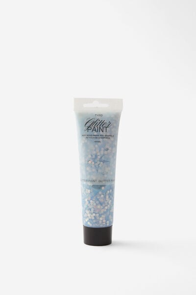 Glitter Paint Tube, ARCTIC BLUE CIRCLES