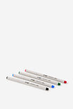 0.3Mm Fine Tip Pen 4 Pack, PRIMARY COLOURS - example image 1