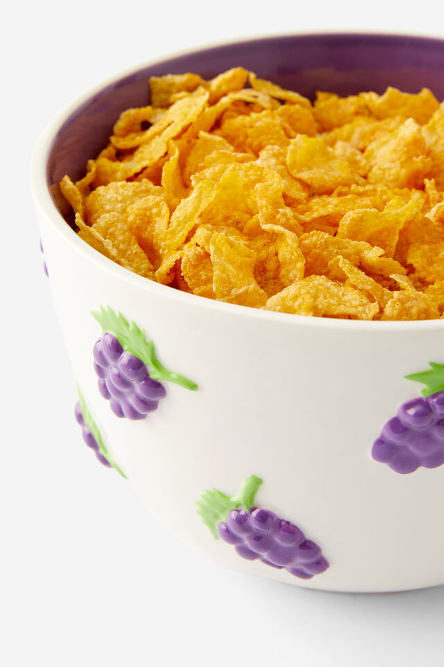 Fine Fruit Souper Bowl, GRAPES