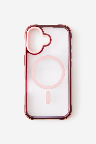 Active Shockproof Case Iphone 17, STRAWBERRY/CABERNET