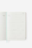 2027 A5 Weekly On Schedule Diary, ECRU DITSY CELESTIAL - example image 2