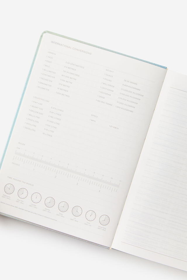2026 A5 Daily Hard Metro Diary, Diffusion Chai