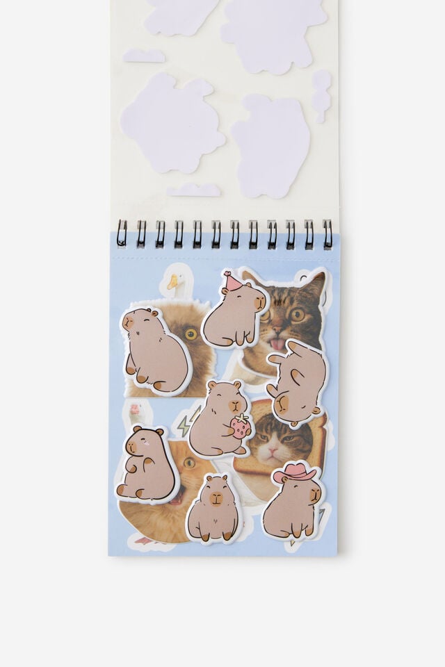 Stick It Sticker Book, FUNNY ANIMALS