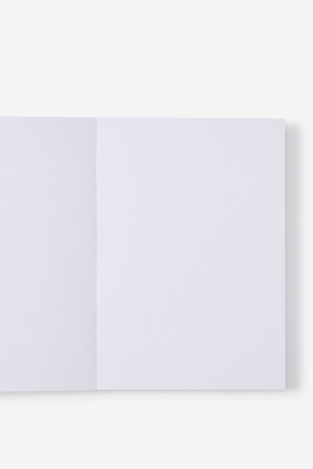 A5 Stitch Bound Watercolour Book, AZURE