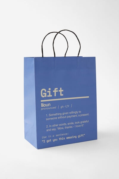 Get Stuffed Gift Bag - Medium, GIFT DEFINITION